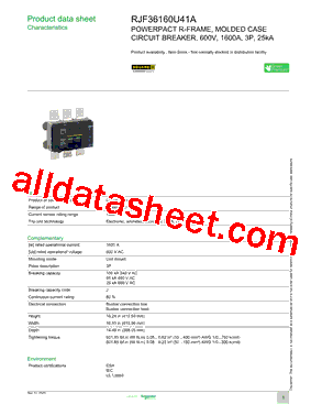 RJF36160U41A型号图片