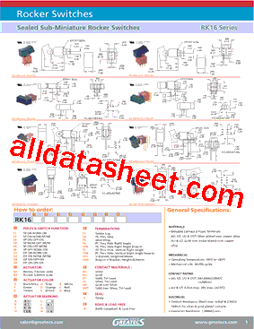 RK16S1A1ACT7AGEV型号图片