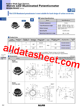 RK45B1A00001型号图片