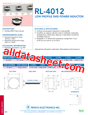 RL-4012-100M型号图片