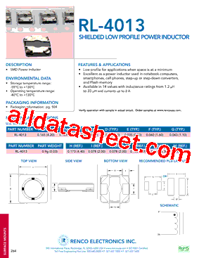 RL-4013-150M型号图片