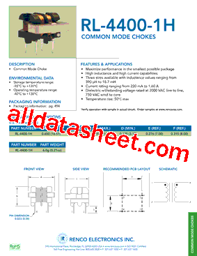 RL-4400-1H-2.10型号图片