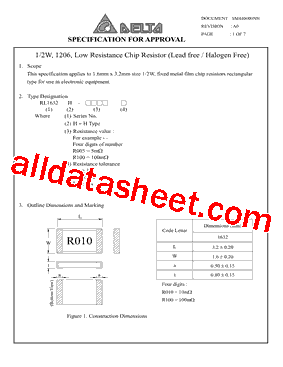 RL1632H-R120G型号图片