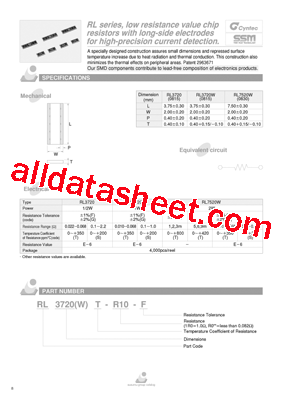 RL7520WS-R10-G型号图片