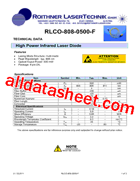 RLCO-808-0500-F型号图片