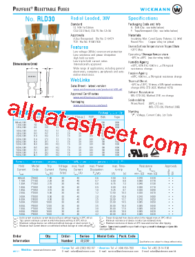 RLD30P090UA型号图片