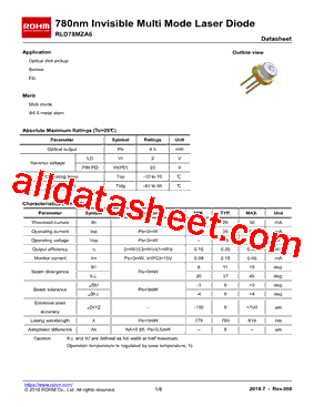 RLD78MZA6型号图片