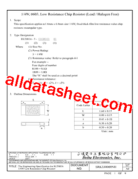 RLT0816-3-R100F型号图片