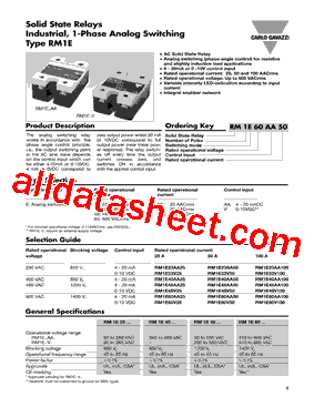 RM1E60V25型号图片