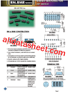 RMR-09-T-R型号图片