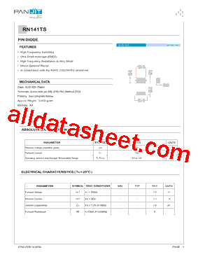 RN141TS型号图片
