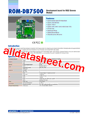 ROM-DB7500-SCA1E型号图片