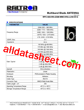 RPC-900-W5-GSM-MMCXRA型号图片