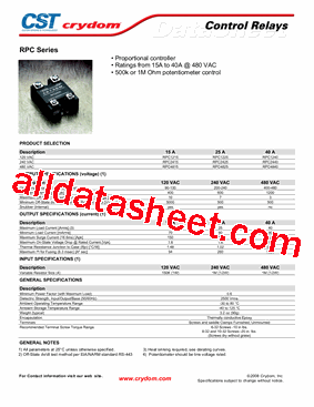 RPC4825型号图片