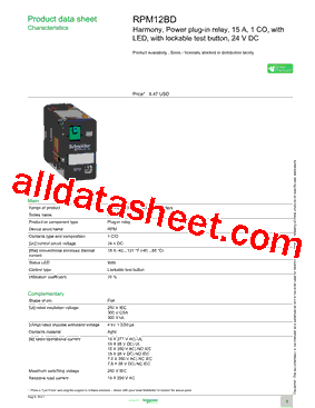 RPM12BD型号图片