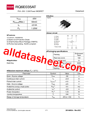 RQ6E035ATTCR型号图片