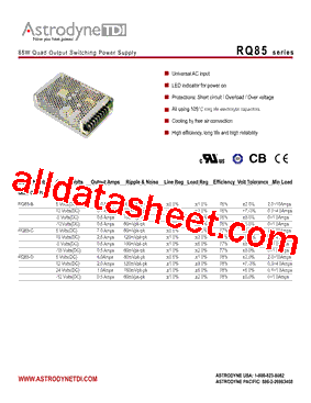 RQ85-B型号图片