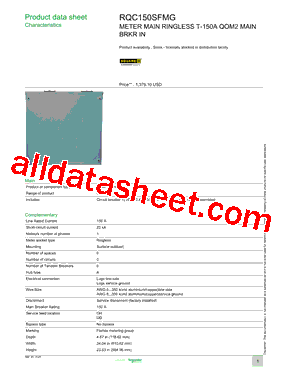 RQC150SFMG型号图片