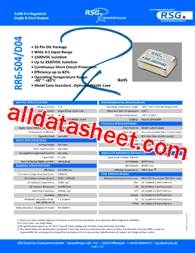 RR6-2407D04AX型号图片