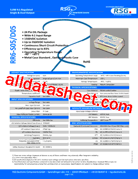 RR6-4805D05A3型号图片