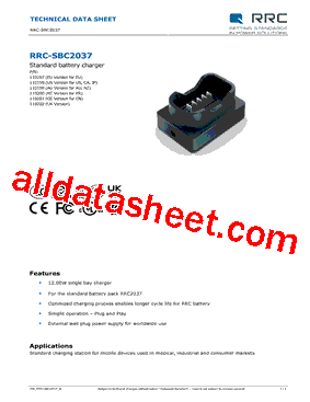 RRC-SBC2037型号图片