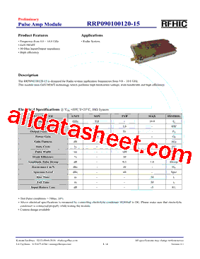 RRP090100120-15型号图片