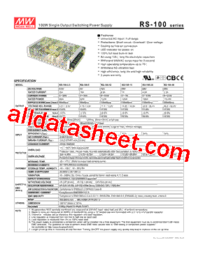 RS-100-15型号图片