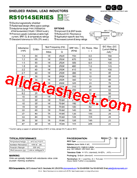 RS1014-102-KBW型号图片