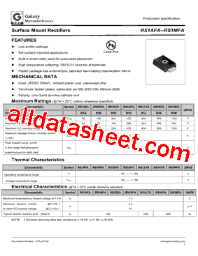 RS1JFA型号图片