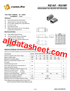 RS1MF型号图片