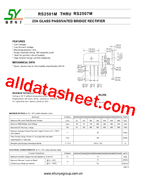RS2501M型号图片