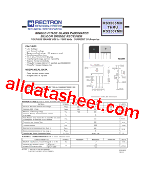 RS3507MH型号图片