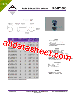 RS4P1008-100M-RC型号图片