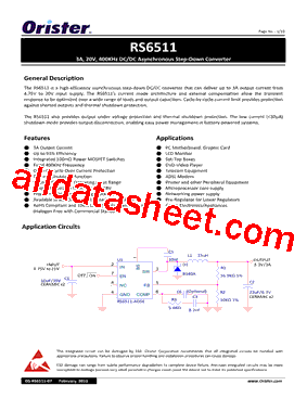 RS6511-ADSEP型号图片