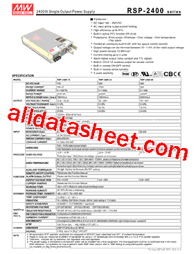 RSP-2400_10型号图片