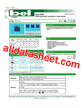 RST800-BULK型号图片