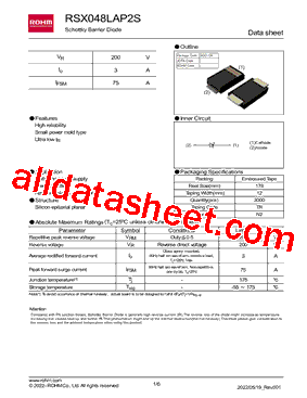RSX048LAP2S型号图片