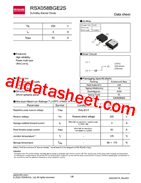 RSX058BGE2S型号图片