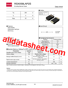 RSX058LAP2S型号图片