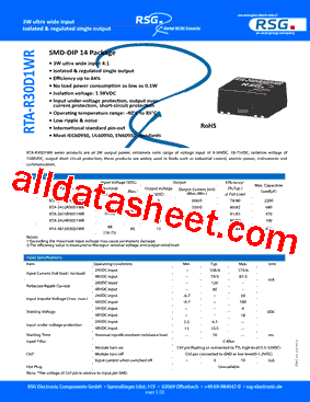 RTA-4815R30D1WR型号图片