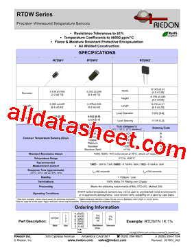 RTDW1B-100RF8型号图片