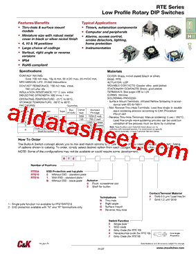 RTE16-00N37型号图片