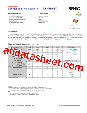 RTH35005G型号图片