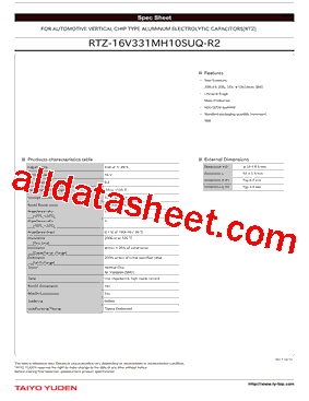 RTZ-16V331MH10SUQ-R2型号图片