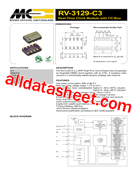 RV-3129-C3OPTIONAQCTB型号图片