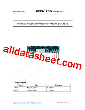 RWS-123B型号图片