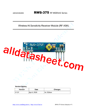 RWS-375-3型号图片