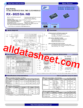 RX-8025SA:AA3:ROHS型号图片