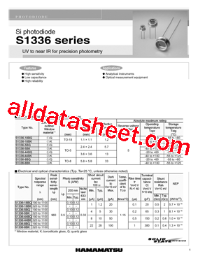 S1336-8BK型号图片