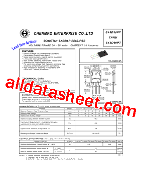 S15D40PT型号图片